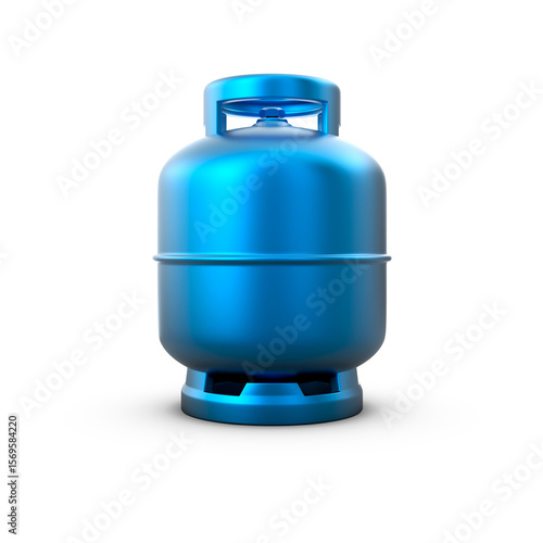Gas Cylinder 3D Render Premium 