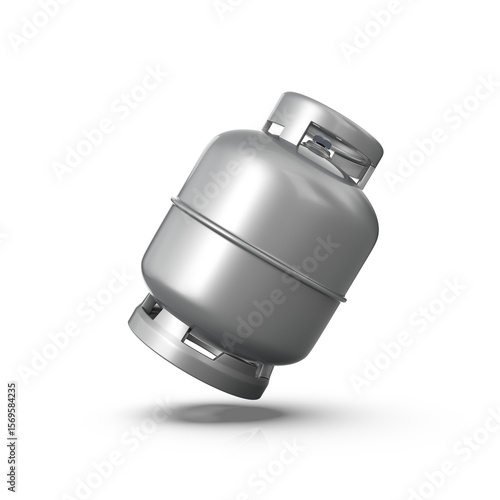 Gas Cylinder 3D Render Premium 