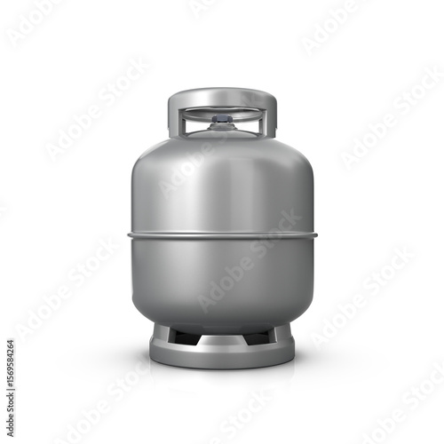 Gas Cylinder 3D Render Premium 