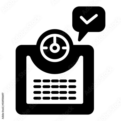 Normal body weight icon