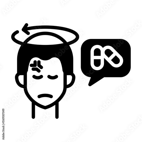 Need dizziness medicine icon