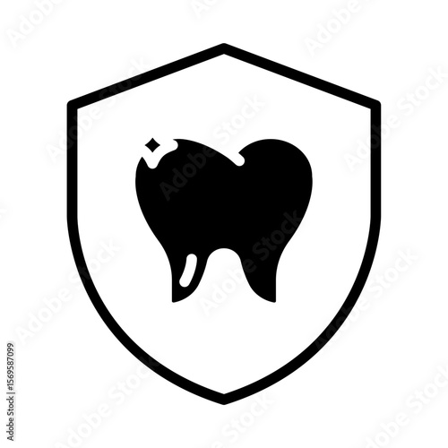 Teeth protection icon