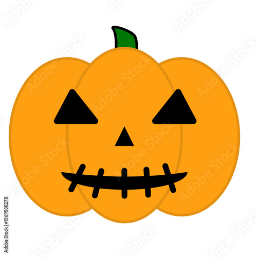 ジャック・オ・ランタン　真顔