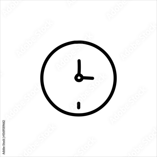 Flat Style Home Office and Online Work Symbols