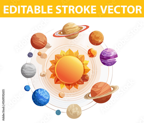 The Solar System consists of the Sun and all the objects that orbit it, including planets, dwarf planets, moons, asteroids, comets, and other space debris-v9