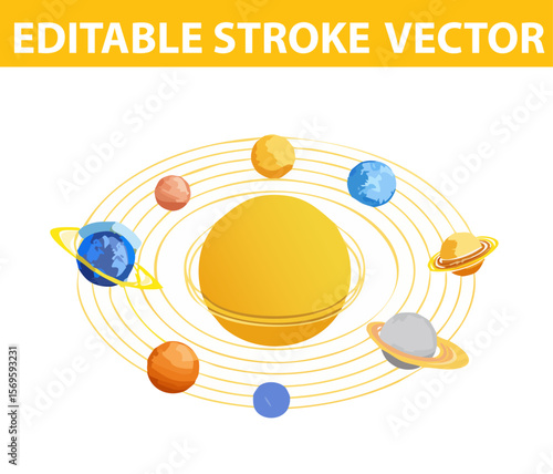 The Solar System consists of the Sun and all the objects that orbit it, including planets, dwarf planets, moons, asteroids, comets, and other space debris-v2