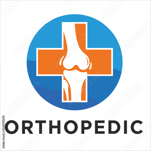 Orthopedic Logo Design Vector Template