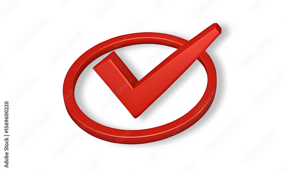 Red tick mark icon Red tick mark icon