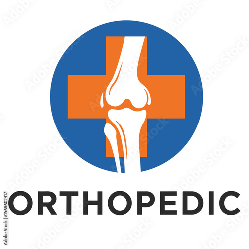 Orthopedic Logo Design Vector Template