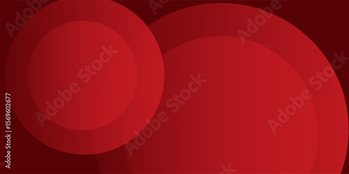 Red abstract background. Dynamic shapes composition. Vector Eps 10