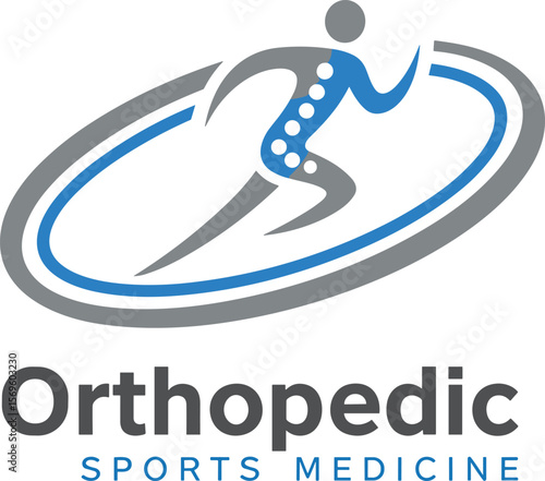 Orthopedic Logo Design Vector Template
