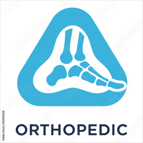 Orthopedic Logo Design Vector Template