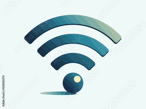 wi fi icon illustration 