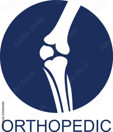 Orthopedic Logo Design Vector Template