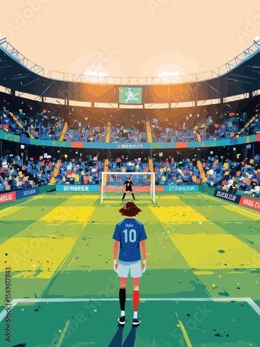 soccer italian defender, long lens seeing italian striker with medium-length dark brown hair