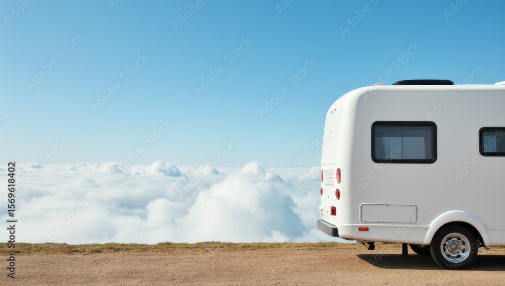 Obraz premium RV Tour in the Cloud