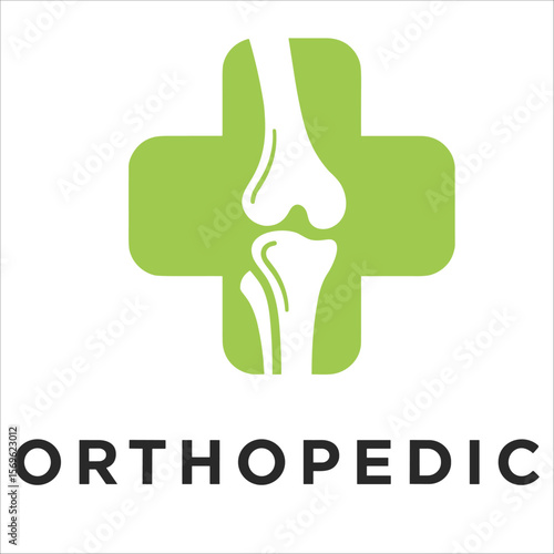 Orthopedic Logo Design Vector Template
