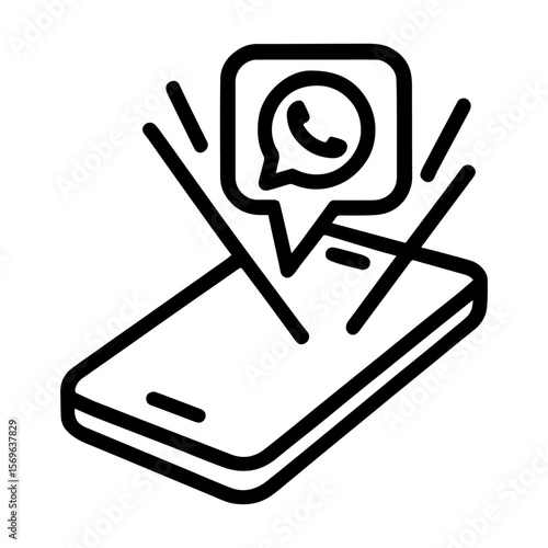 whatsapp logo vector
