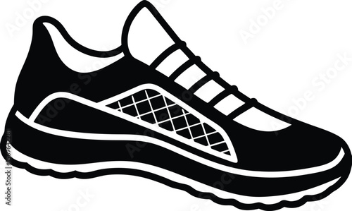 sneakers isolated on white background