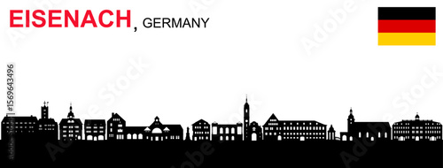 Eisenach Skyline "NO AI"