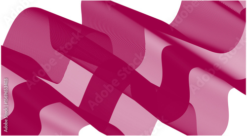Wavy Blend Curved Maroon Color Abstract Background Design Vector Illustration