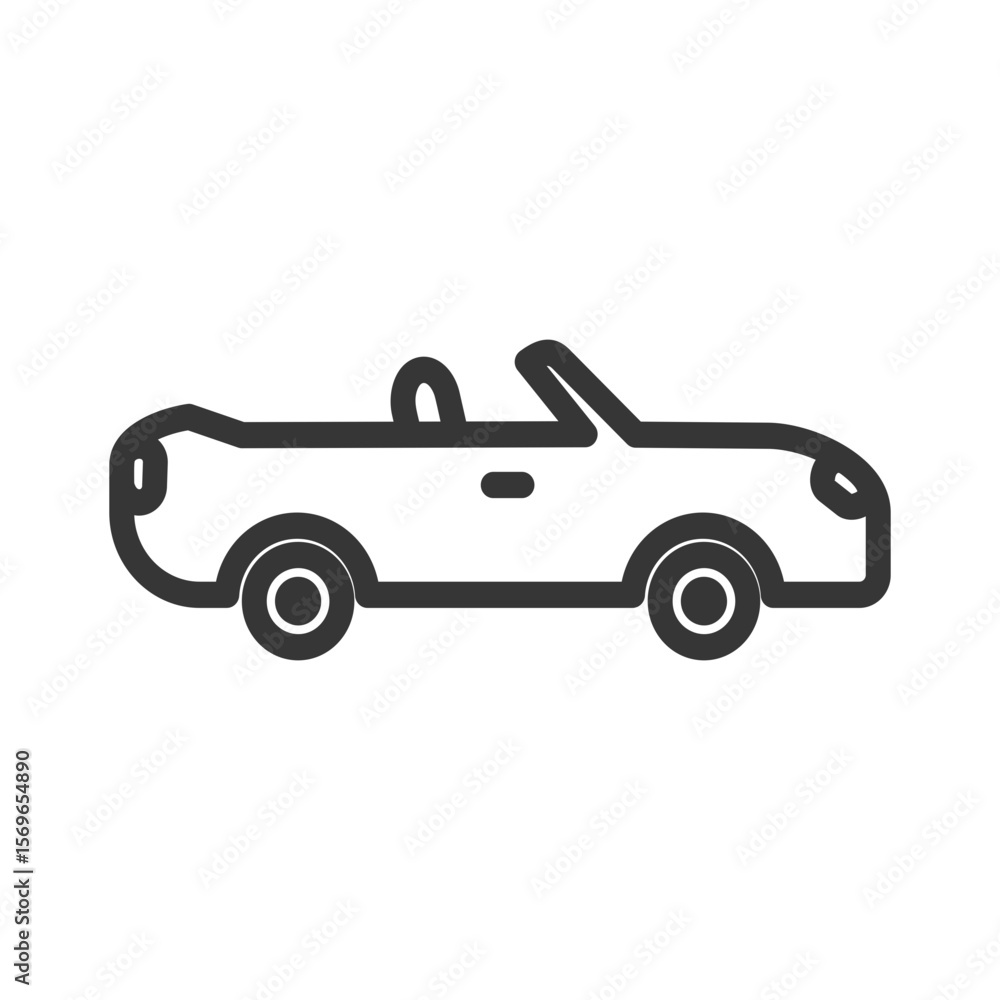 Obraz premium convertible car 