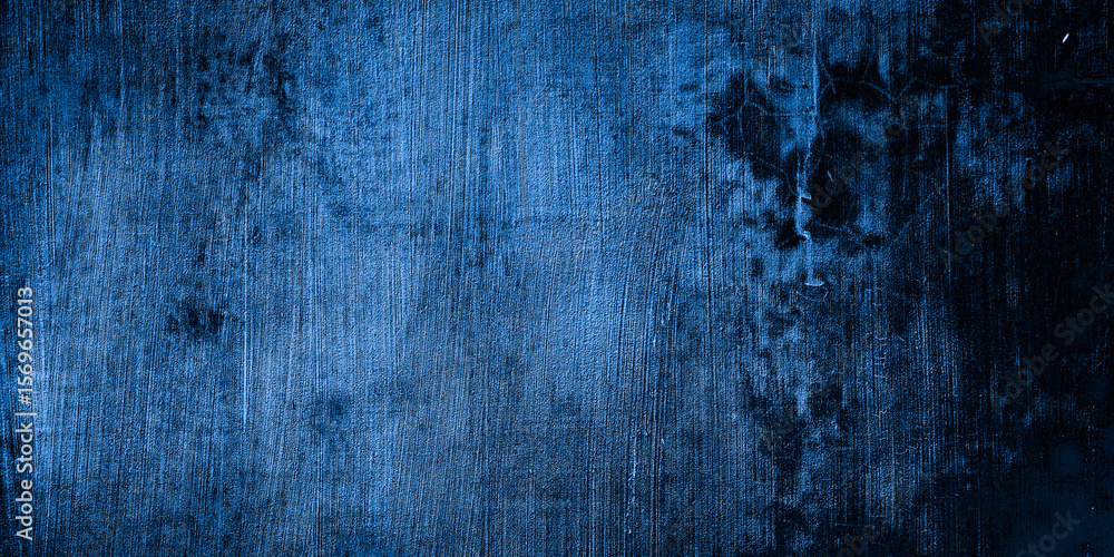 Obraz premium dark blue abstract texture cement concrete wall background