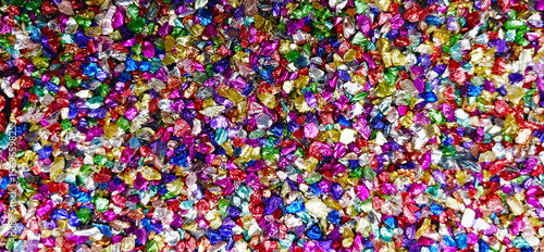 Background of multicolored colored beads