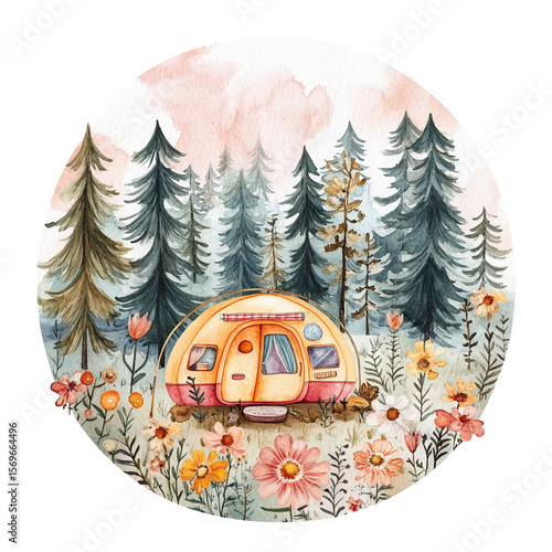Camping in Nature