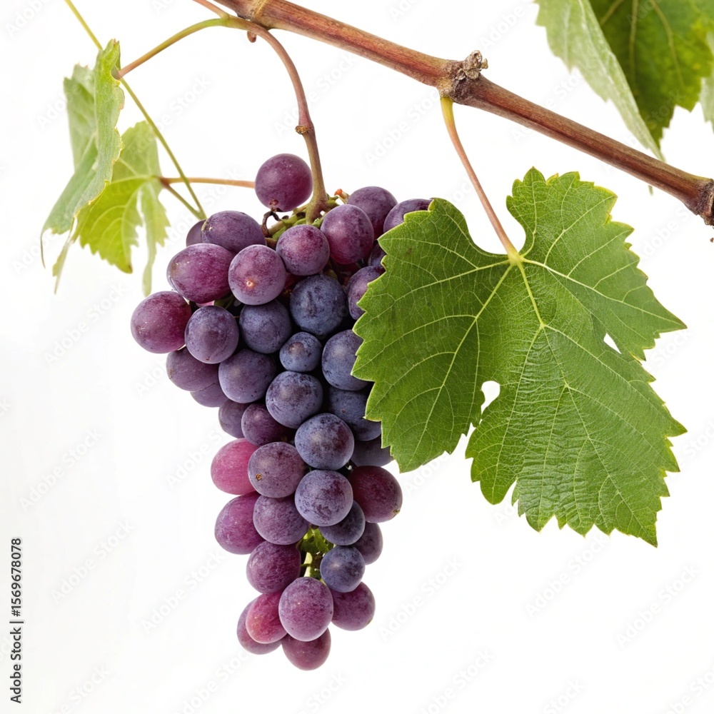Fototapeta premium bunch of red grapes