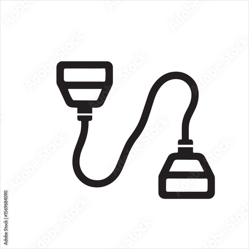  Stretch band  vector icon
