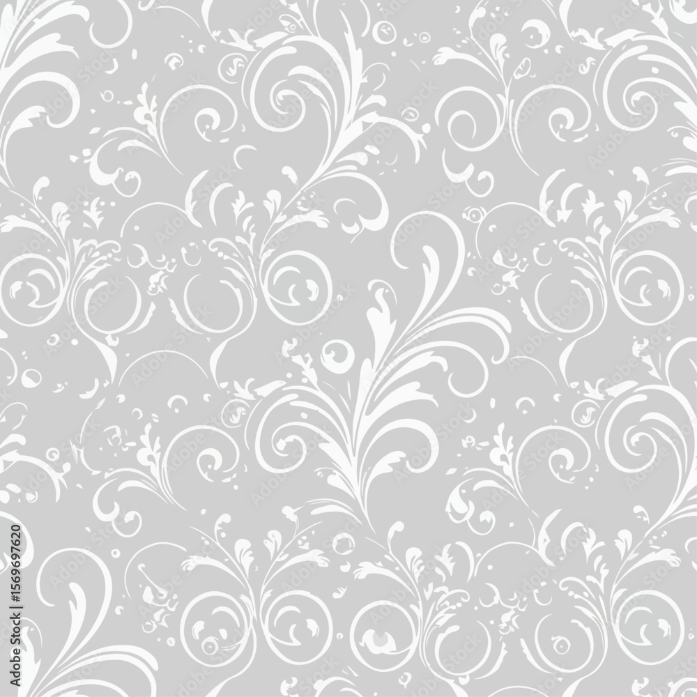 Swirl Pattern Vector Elegant Floral Background Texture Swirl Pattern Vector Elegant Floral Background Texture
