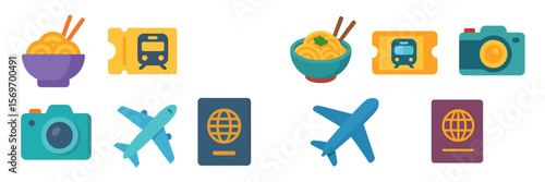 Travel essentials for a journey filled with adventure, culture, and delicious food experiences