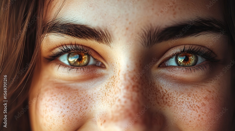 Fototapeta premium Close-up of a person