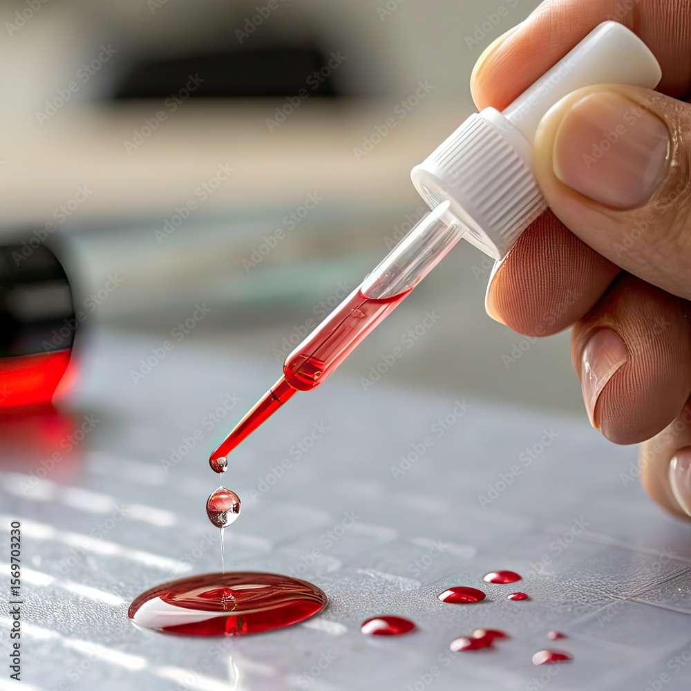 Obraz premium blood test tubes