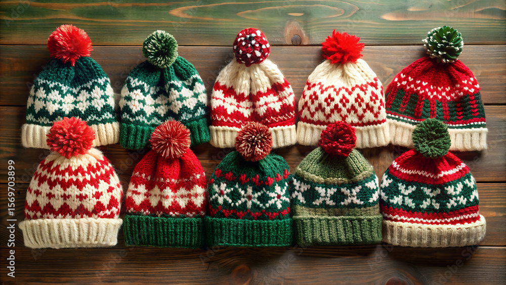 Cozy Winter Knit Hats A Collection of Festive Designs Cozy Winter Knit Hats A Collection of Festive Designs