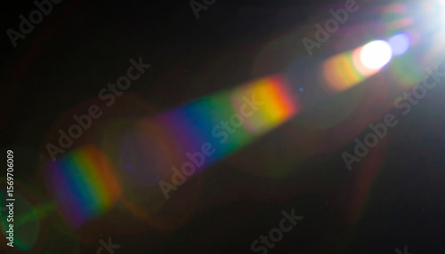 light leak overlay effect with blur rainbow light leaks and bokeh,retro grain noisy film distressed texture light leak flare on black background,retro film overlay