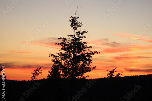 coucher de soleil