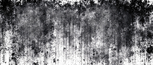 Black grunge weathered old vintage texture effect PNG transparent background isolated graphic resource cutout. Scratches, worn out, aged patina