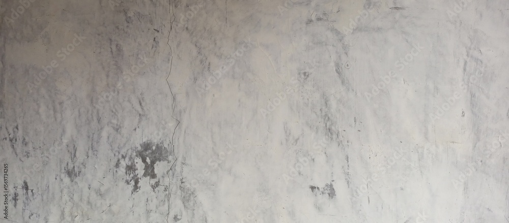 Fototapeta premium Aged White Concrete Wall Grunge Texture