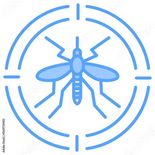 Mosquito Blue Icon