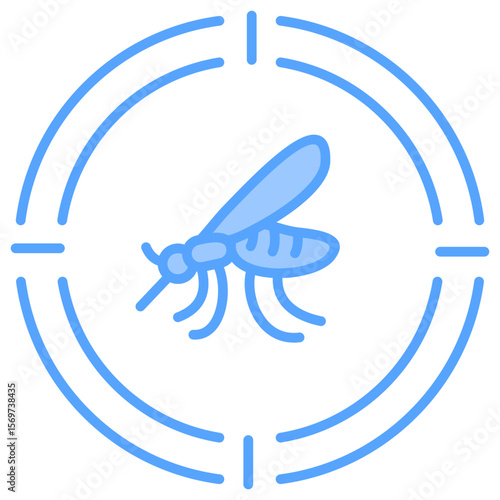 Mosquito Blue Icon