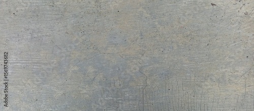 Wallpaper Mural Weathered Gray Concrete Surface with Cracks Texture Torontodigital.ca