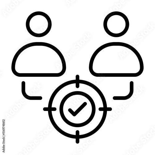 Audience Outline Style Icon