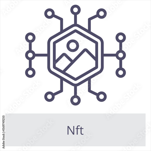 Nft Element For Design Graphic