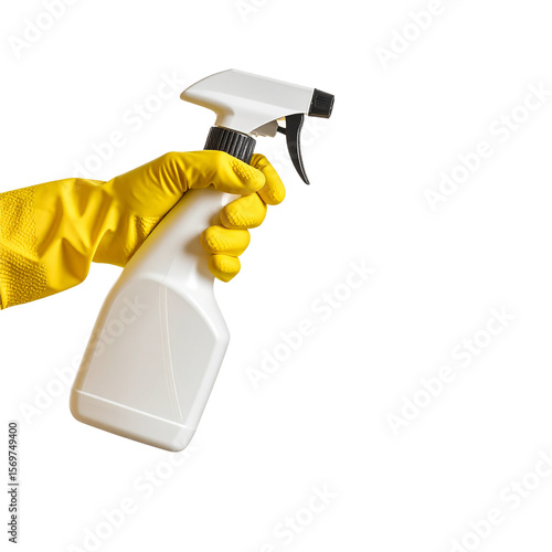 Wallpaper Mural Gloved Hand Spraying Cleaner on Surface – Sanitation Torontodigital.ca