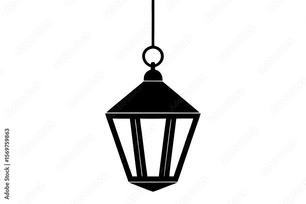 Fototapeta premium wrought iron lantern