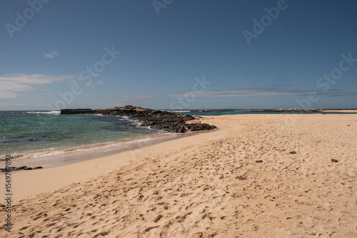 Vista de la Playa de La Concha en El Cotillo, Fuerteventura