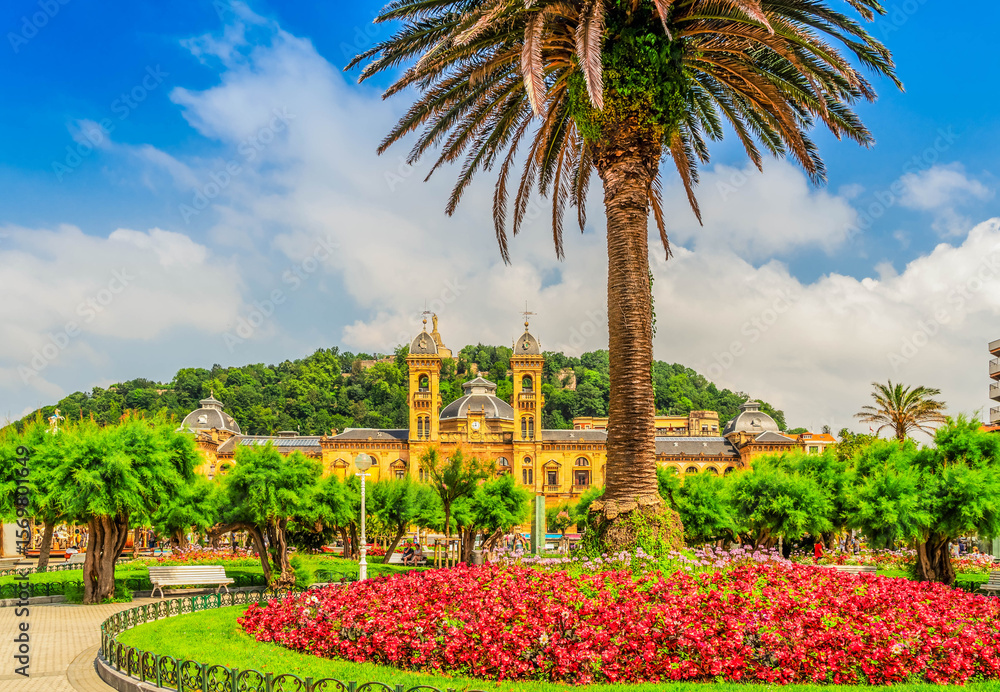 Obraz premium San Sebastian, Pais Vasco, Spain