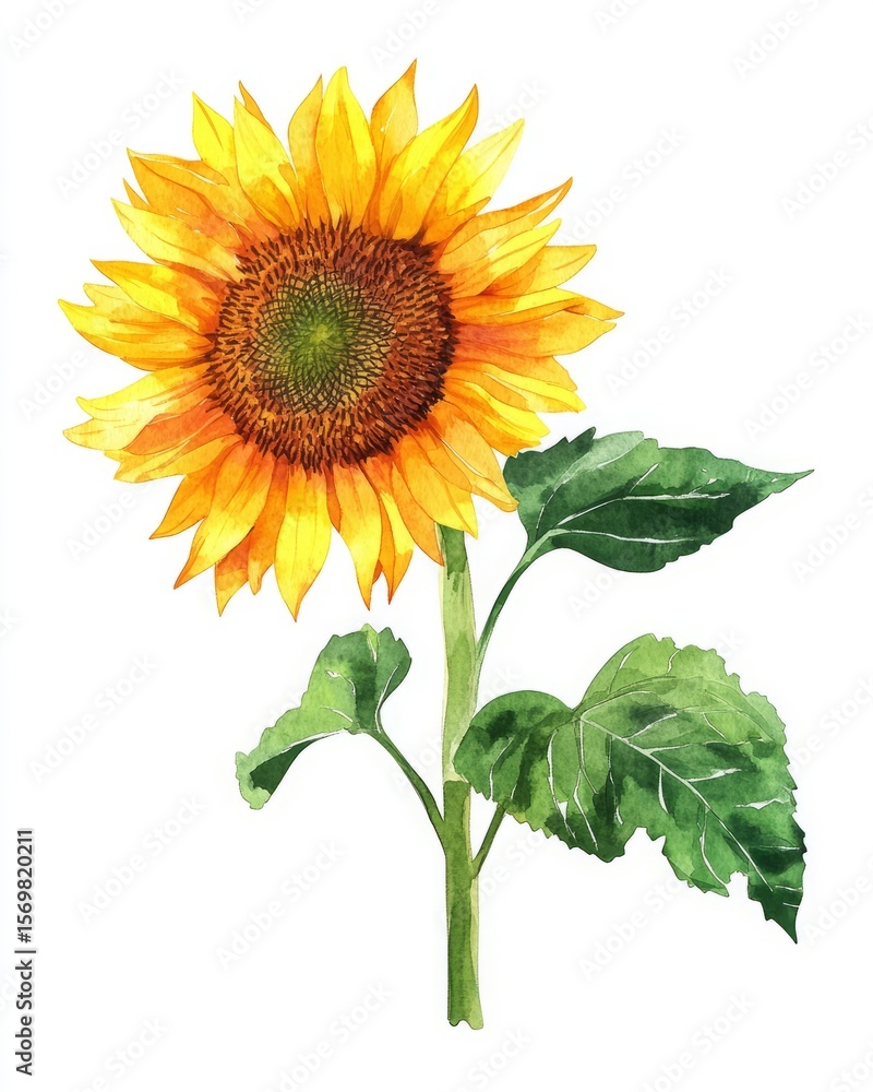 Obraz premium Bold outline map of Ukraine filled with a single large sunflower. Symbol of Ukrainian strength and identity on a white background.